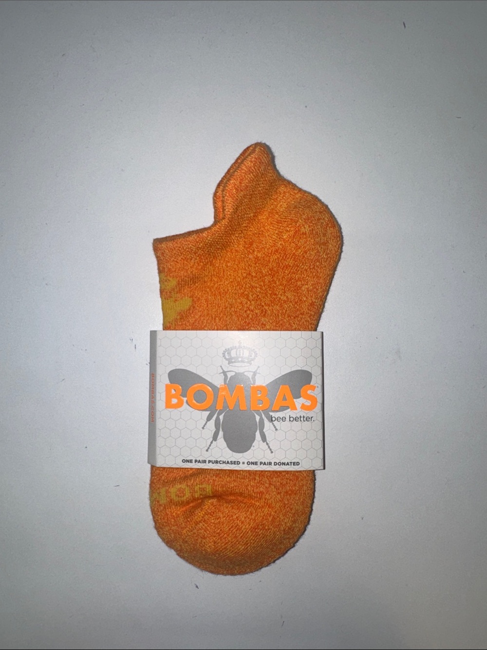 Bombas Women’s Low-Cut Socks in Orange
